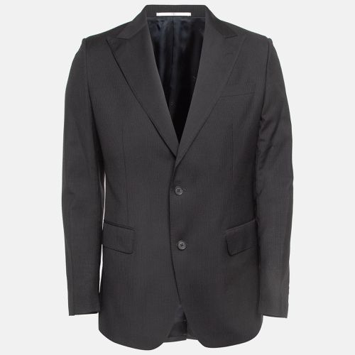 Striped Wool Single Breasted Blazer L - Valentino - Modalova