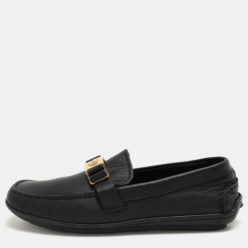 Leather Medusa Loafers Size 43 - Versace - Modalova