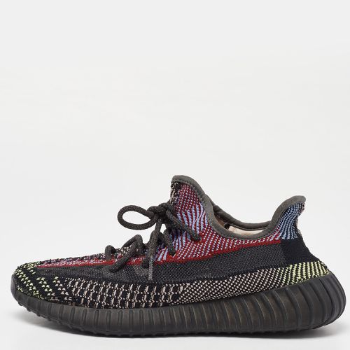 Multicolor Knit Fabric Boost 350 V2 Yecheil Low Top Sneakers Size 41.5 - Yeezy x Adidas - Modalova