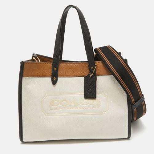 Leather Badge Field 30 Tote - Coach - Modalova