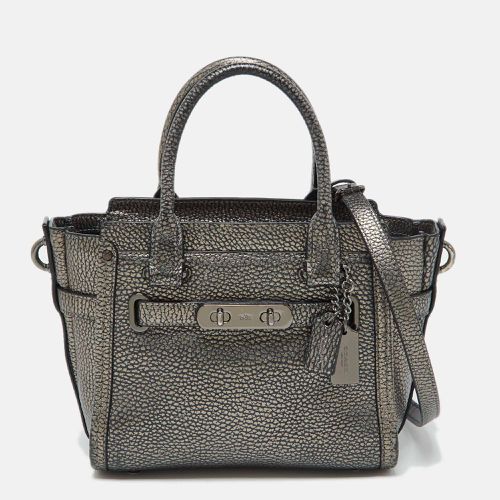 Metallic Leather Swagger 20 Crossbody Bag - Coach - Modalova