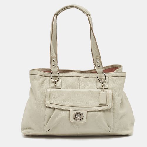 Leather Front Pocket Tote - Coach - Modalova