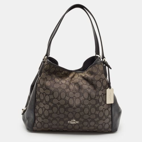 Signature Canvas and Leather Edie 31 Satchel - Coach - Modalova