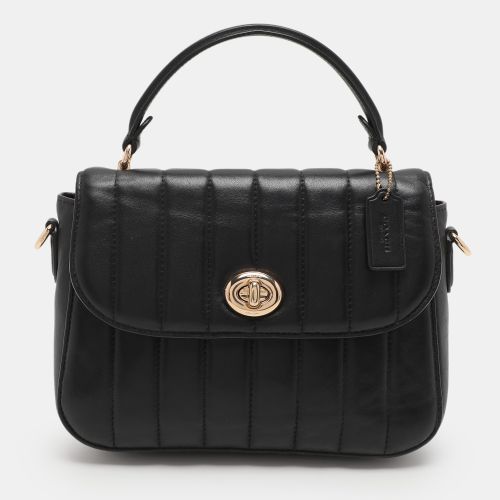 Quilted Leather Top Handle Bag - Coach - Modalova