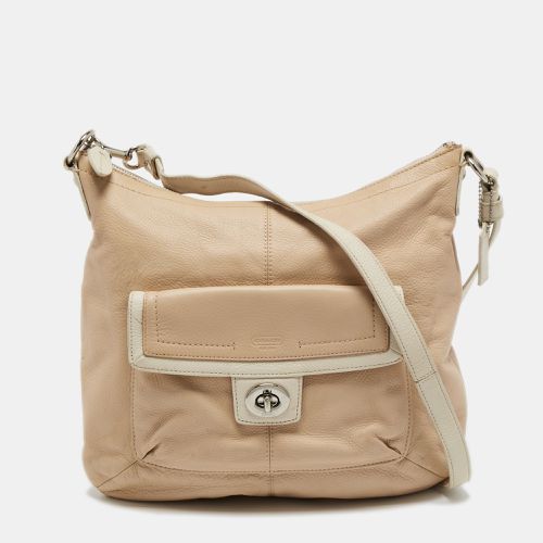 Light /White Leather Penelope Hobo - Coach - Modalova