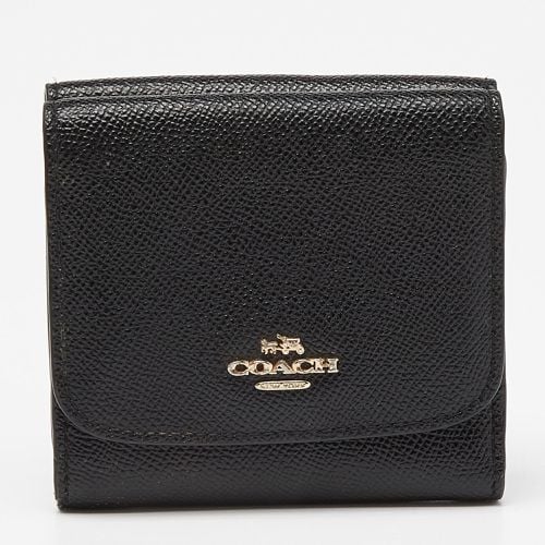 Leather Trifold Compact Wallet - Coach - Modalova