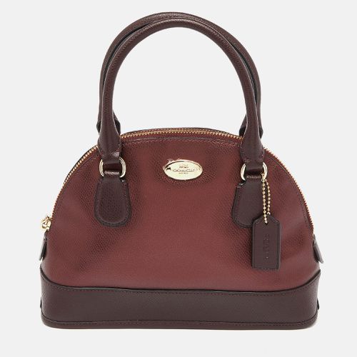 Leather Cora Dome Satchel - Coach - Modalova