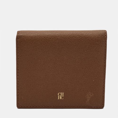 Leather CHHC Bifold Wallet - Carolina Herrera - Modalova