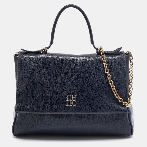 Leather Leather Minuetto Top Handle Bag - Carolina Herrera - Modalova