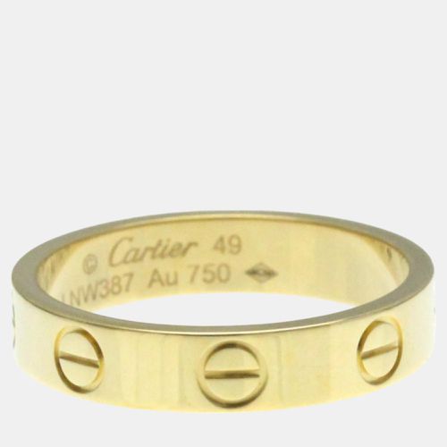 K Gold Love Platinum Ring EU 49 - Cartier - Modalova