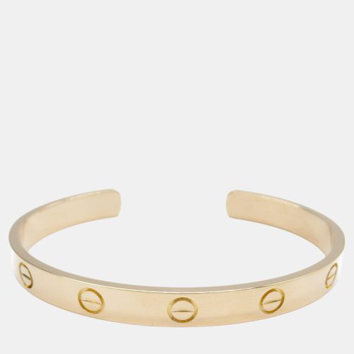 Love Open Bracelet 18k Gold Gold Gold Metal - Cartier - Modalova