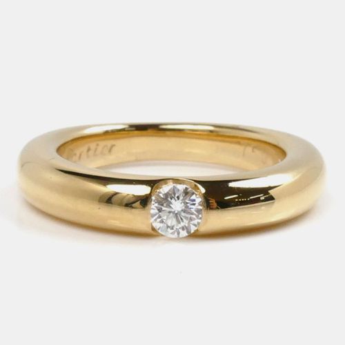 K Gold Diamond Ellipse Ring EU 54 - Cartier - Modalova