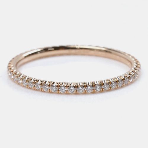 K Gold Diamond Eternity Ring EU 52 - Cartier - Modalova