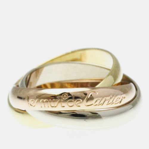 K Yellow, Rose, Gold Trinity Ring EU 52 - Cartier - Modalova