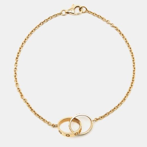 Love Interlocking Loops 18k Gold Bracelet - Cartier - Modalova