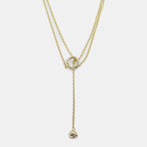 K Yellow, Rose, Gold Trinity Chain Necklace - Cartier - Modalova