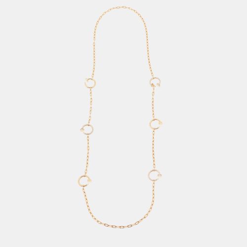 Juste Un Clou Diamonds 18k Rose 6 Motif Long Necklace - Cartier - Modalova