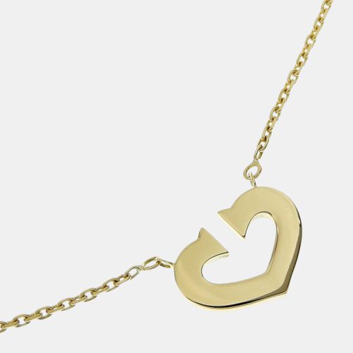 K Gold C de Heart Necklace - Cartier - Modalova