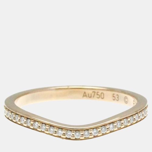 K Rose and Diamond Ballerine Band Ring EU 53 - Cartier - Modalova