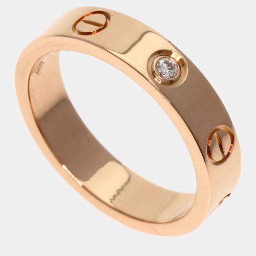 K Rose and Diamond Love Band Ring EU 49 - Cartier - Modalova