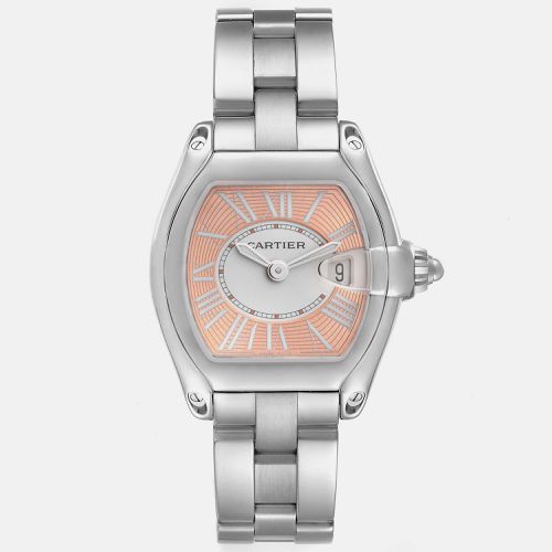 Roadster Coral Dial LE Steel Ladies Watch 30 mm - Cartier - Modalova