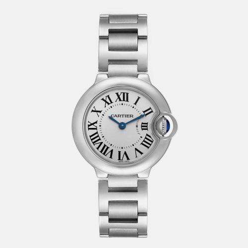 Ballon Bleu Dial Steel Ladies Watch W69010Z4 28 mm - Cartier - Modalova