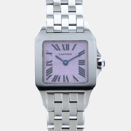 Stainless Steel Santos Demoiselle W2510002 Quartz Women's Wristwatch 21 mm - Cartier - Modalova