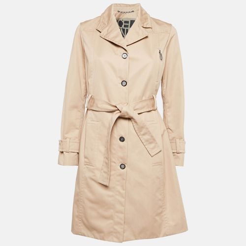 Light Cotton Blend Single Breasted Trench Coat M - Celine - Modalova