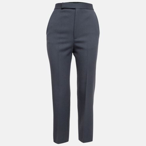 Navy Wool Formal Trousers S - Celine - Modalova