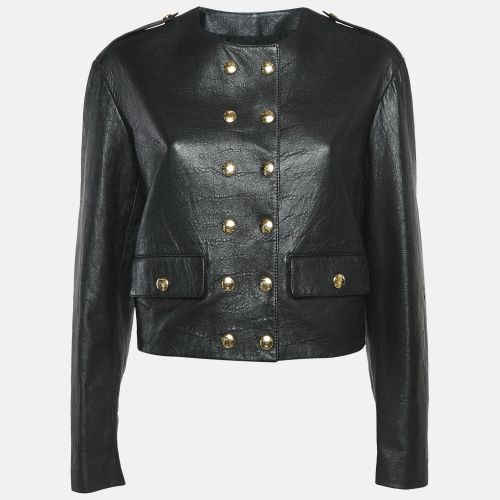 Leather Doble Breasted Jacket S - Celine - Modalova