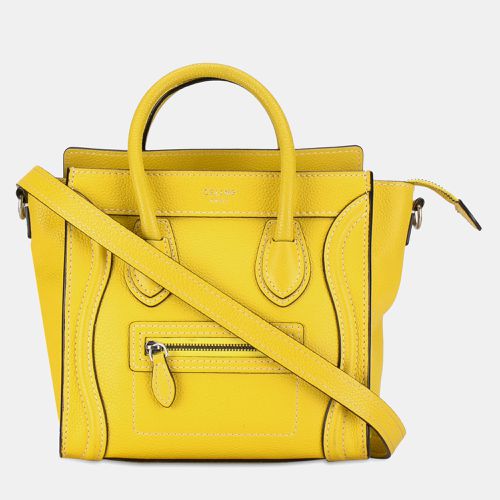 Leather Nano Luggage Tote Bag - Celine - Modalova