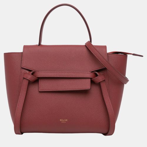 Micro Calfskin Belt Bag Satchel - Celine - Modalova