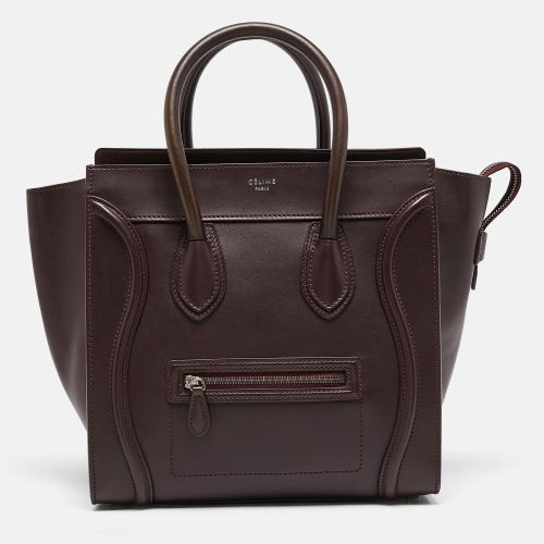 Leather Mini Luggage Tote - Celine - Modalova