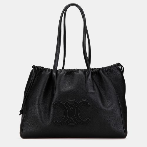 Triomphe Calfskin Cuir Cabas Drawstring Tote - Celine - Modalova