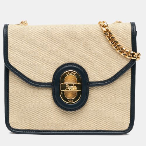 Canvas Sulky Clutch With Chain - Celine - Modalova