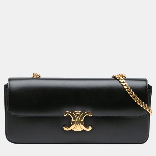 Triomphe Calfskin Cuir Chain Shoulder Bag - Celine - Modalova