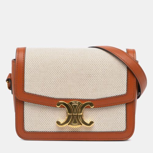 Brown Teen Canvas Triomphe Crossbody - Celine - Modalova