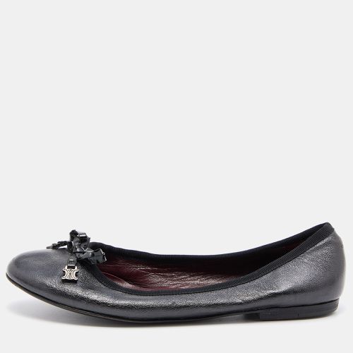 Leather Bow Ballet Flats Size 36 - Celine - Modalova