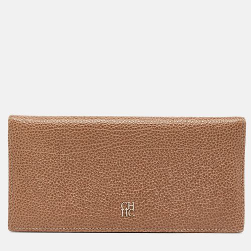 Leather Long Bifold Wallet - CH Carolina Herrera - Modalova