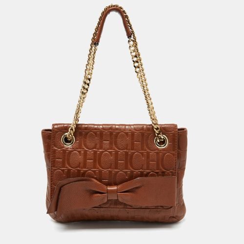 Monogram Leather Audrey Shoulder Bag - CH Carolina Herrera - Modalova