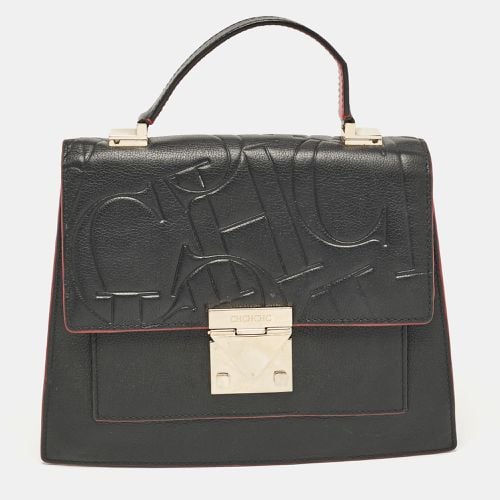 Embossed Leather Top Handle Bag - CH Carolina Herrera - Modalova