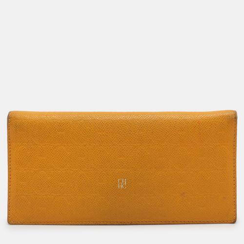 Embossed Leather Wallet - CH Carolina Herrera - Modalova