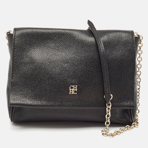 Leather Chain Flap Shoulder Bag - CH Carolina Herrera - Modalova