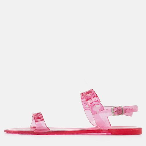 Jelly Ankle Strap Flat Sandals Size 37 - CH Carolina Herrera - Modalova