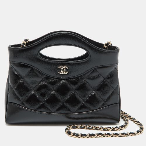 Quilted Leather Nano 31 Shopping Bag - Chanel - Modalova