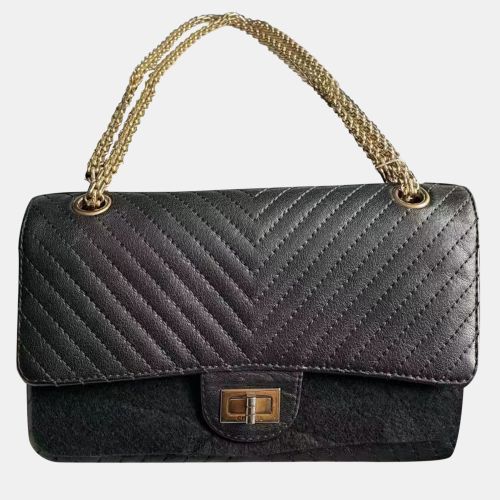 Gold twill 2.55 Small bag 24.5cm - Chanel - Modalova