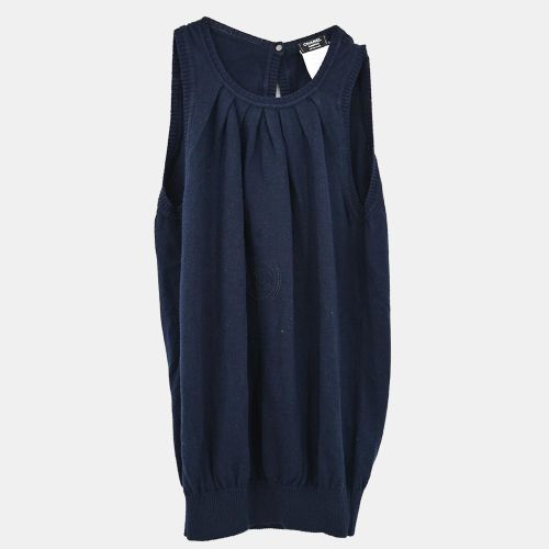 Chanel Navy Blue Sleeveless Top 38 - Chanel - Modalova