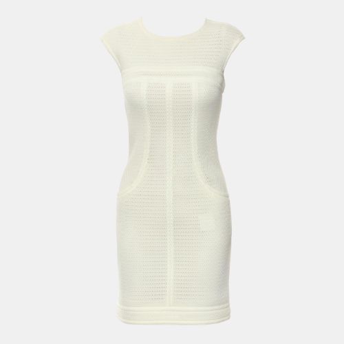 Off- Polyamide Sleeveless Perforated Dress FR Women 34 - Chanel - Modalova