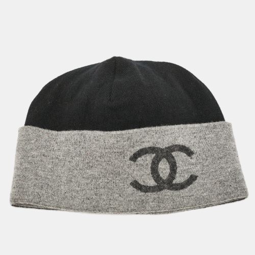 Grey CC Cashmere Beanie - Chanel - Modalova