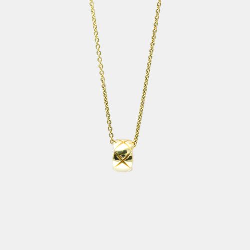 K Gold Coco Crush Necklace - Chanel - Modalova